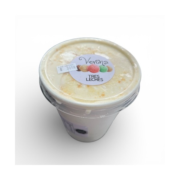 Verona helado Tres leche 1 litro