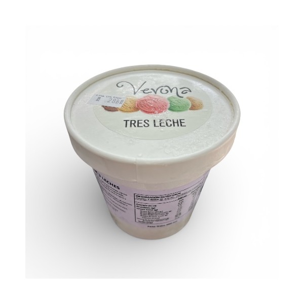 Verona helado Tres leche 480 ml